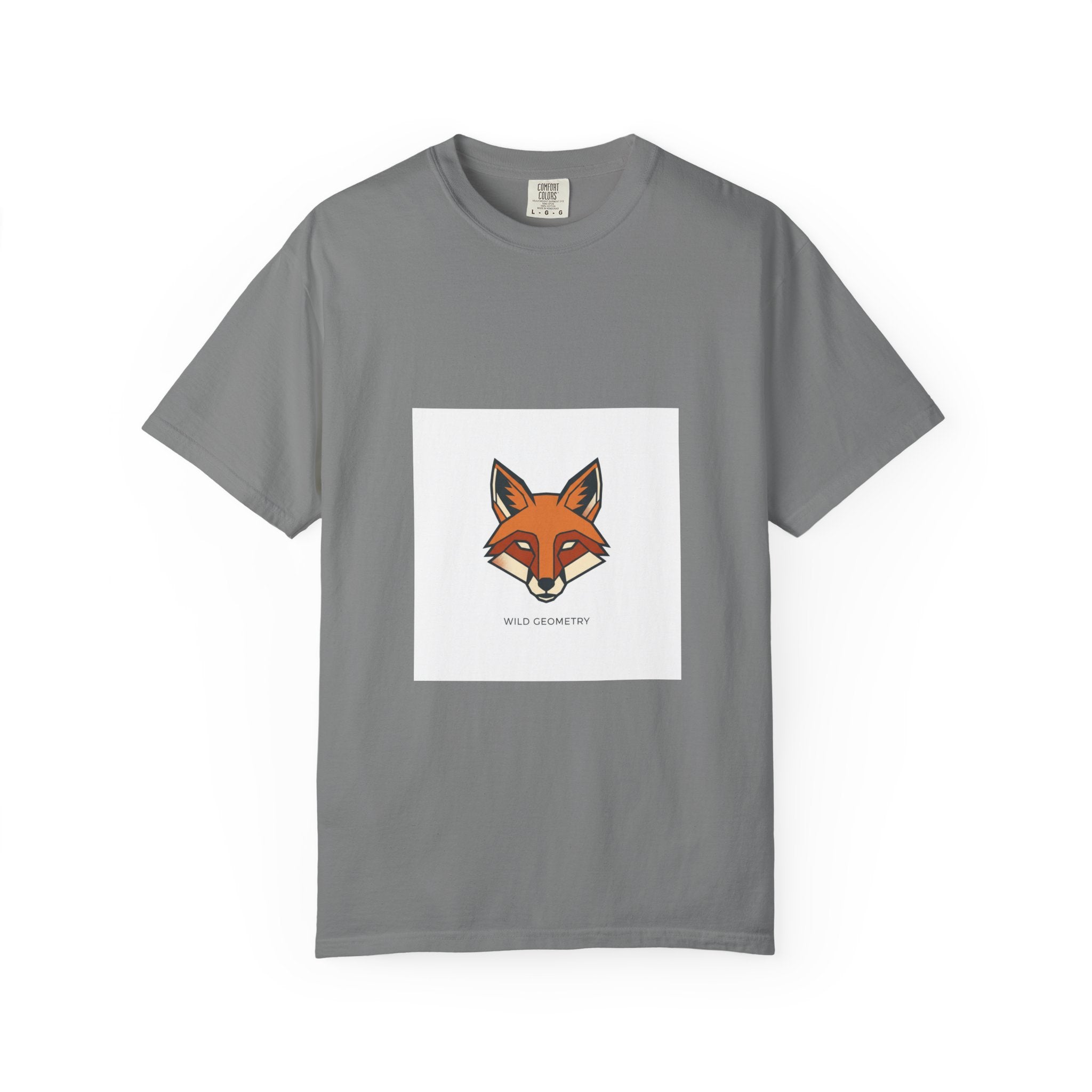 Fox Head Graphic T-Shirt — Minimal Wildlife Tee