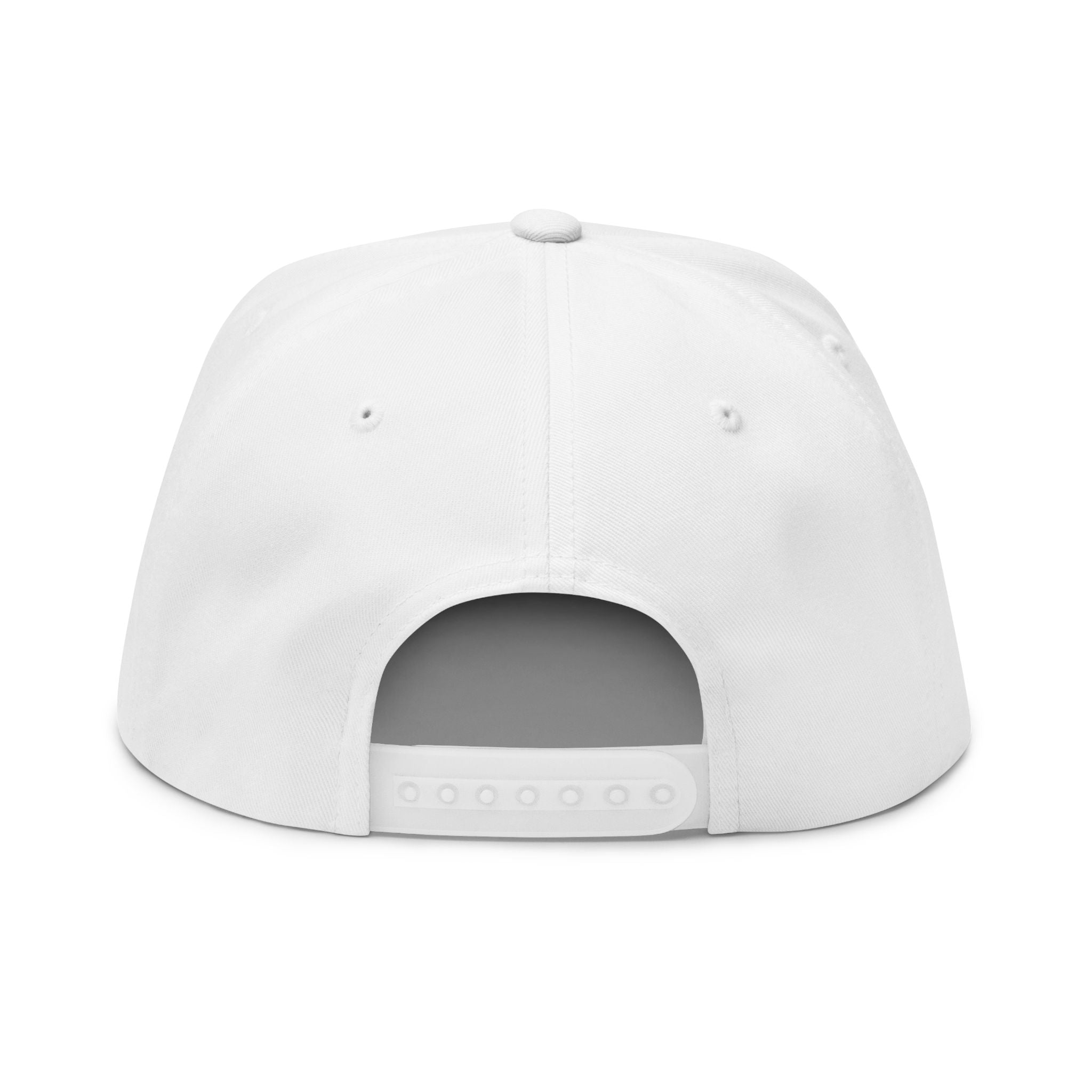 Embroidered Labrador in Blazer Flat Bill Cap — Cute Dog Snapback Hat
