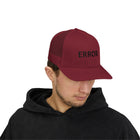 Trucker Cap — 'ERROR' Minimalist Mesh Snapback