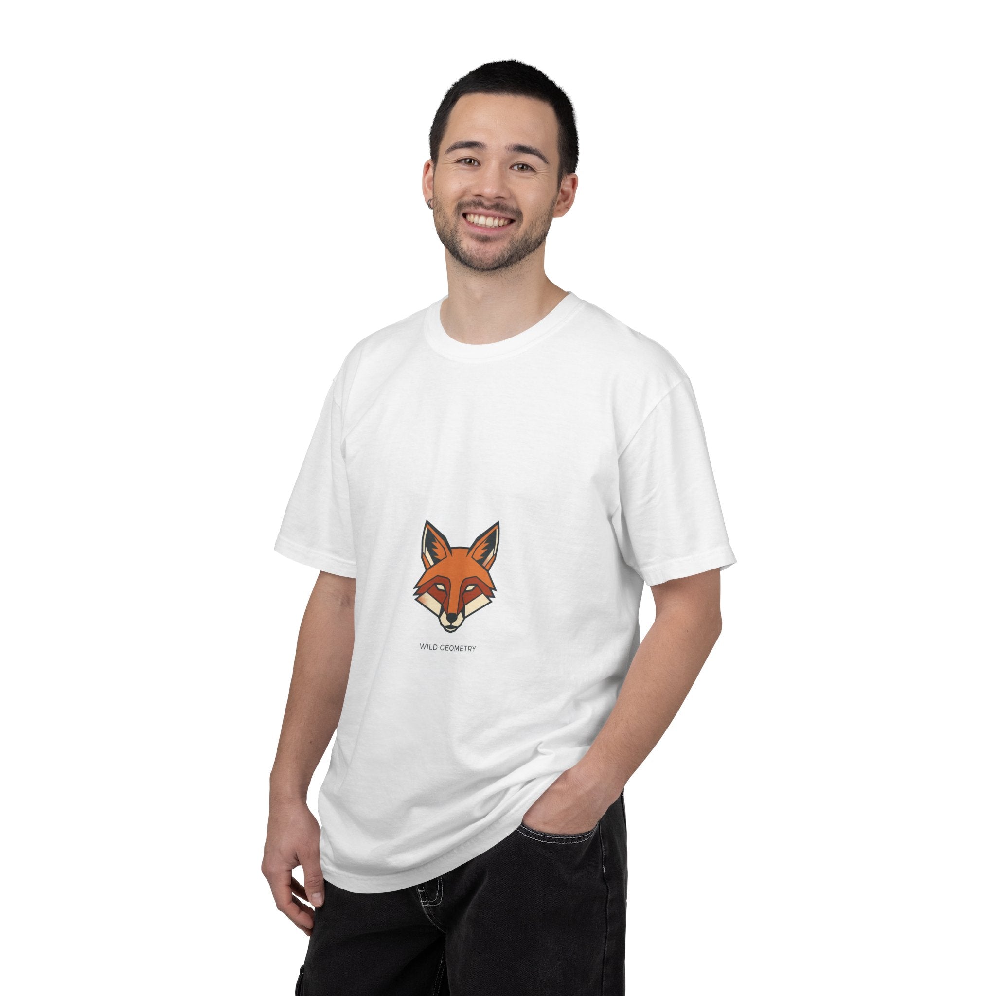 Fox Head Graphic T-Shirt — Minimal Wildlife Tee