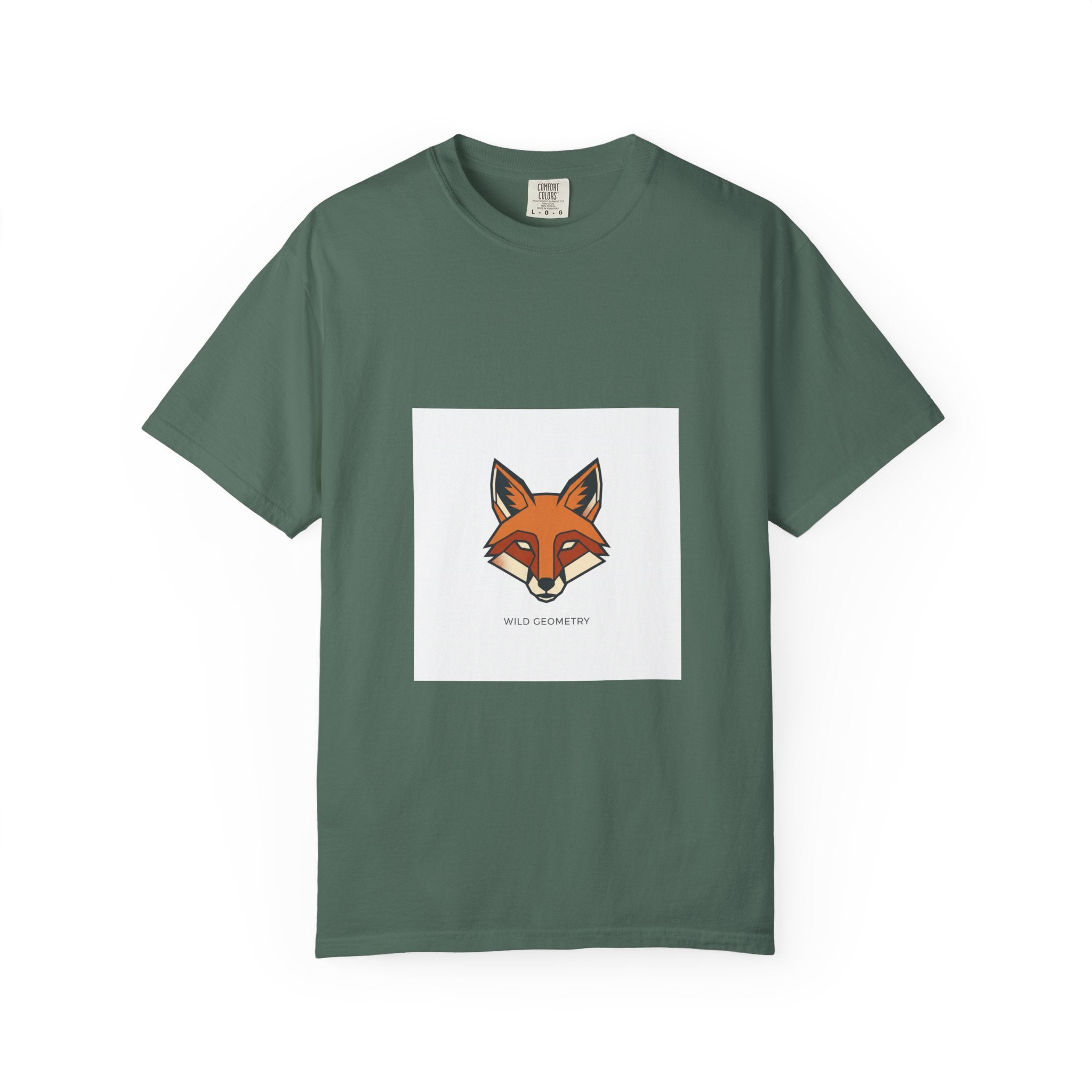 Fox Head Graphic T-Shirt — Minimal Wildlife Tee
