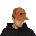Trucker Cap — 'ERROR' Minimalist Mesh Snapback