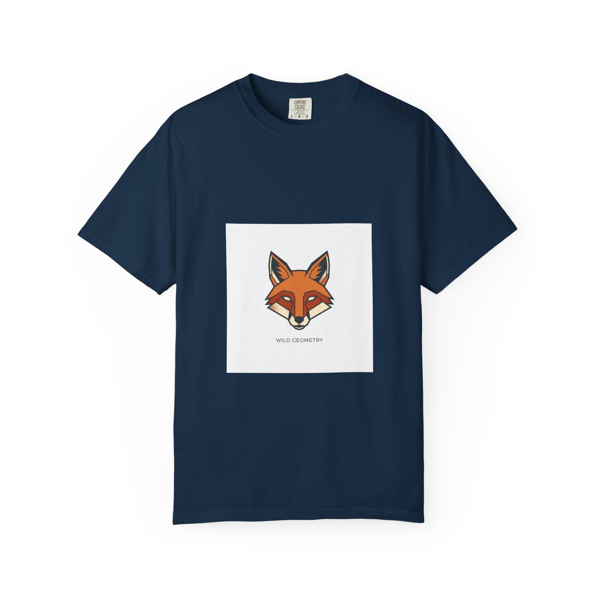Fox Head Graphic T-Shirt — Minimal Wildlife Tee