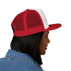 Trucker Cap — 'Metal and Code Are Programming Languages' Embroidered Mesh Hat