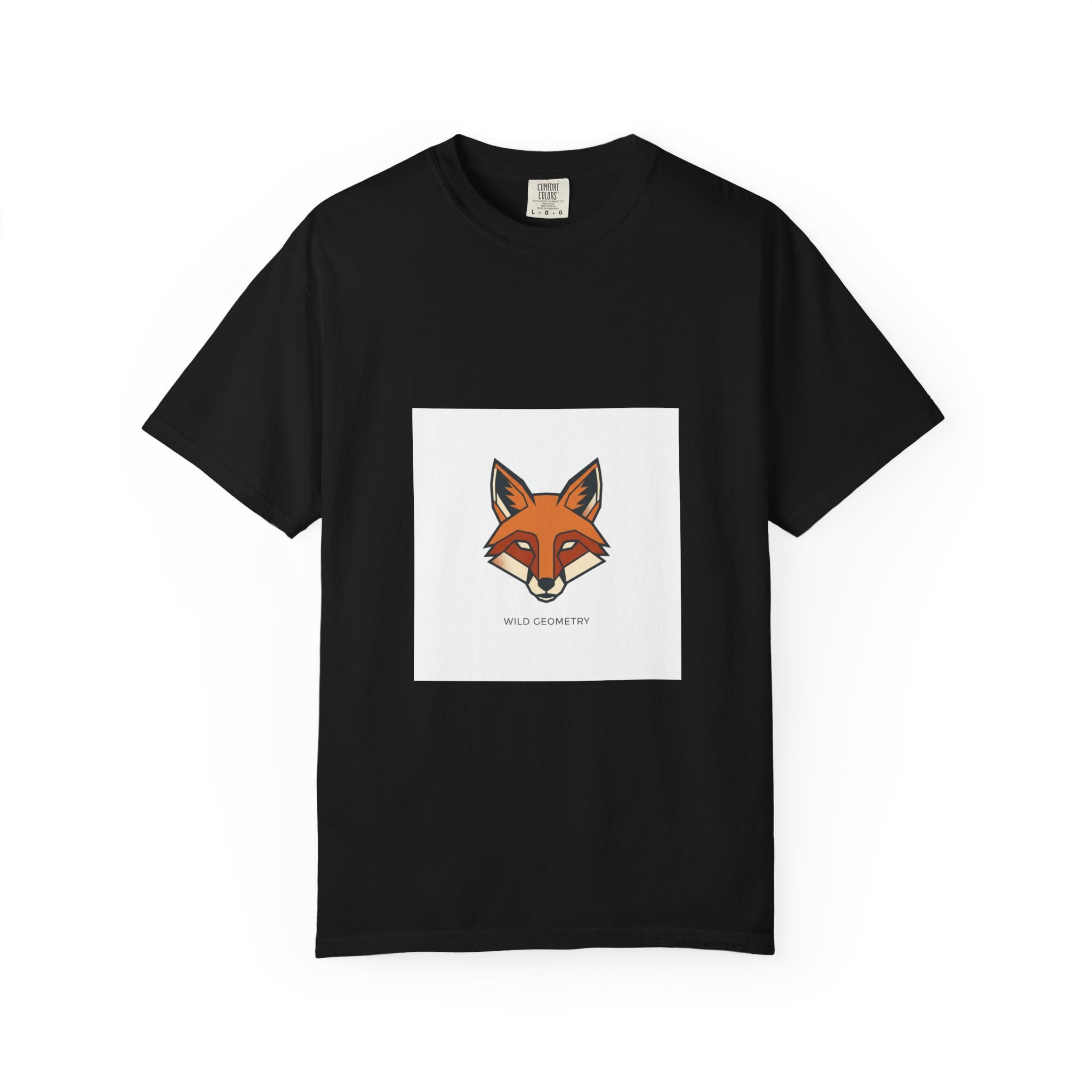Fox Head Graphic T-Shirt — Minimal Wildlife Tee